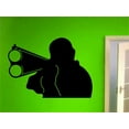 thumbnail image 1 of Custom Decals Animal Hunting Hunter Man Gun Boys Mens Bed Room Sports Hobby Hobbies 6 X 8", 1 of 1