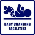 thumbnail image 1 of Custom Decals Baby Changing 18 Inches X 18 Inches, 1 of 1