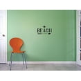 thumbnail image 1 of Custom Decals Beach Wall Art Size: 12 Inches x 12 Inches Color: Black, 1 of 1
