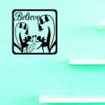 thumbnail image 1 of Custom Decals Believe Wall Art Size: 20 X 20 Inches Color: Black, 1 of 1