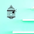 thumbnail image 1 of Custom Decals Bird Cage Wall Art Size: 20 X 30 Inches Color: Black, 1 of 1