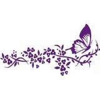 Custom Decals Butterfly On Branch
