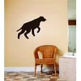 thumbnail image 1 of Custom Decals Dog Animal Hunting Hunter Man Gun Boys Kids Bed Room Sports 14 X 14 Inches, 1 of 1