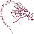 thumbnail image 1 of Custom Decals Dragon Animal Kids Boys 16 X 16", 1 of 1