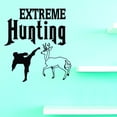 thumbnail image 1 of Custom Wall Decal Sticker : Extreme hunting Home Decor Picture Art 14x28 Inches, 1 of 1