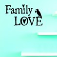 thumbnail image 1 of Custom Decals Family Love 8x20 Inches, 1 of 1