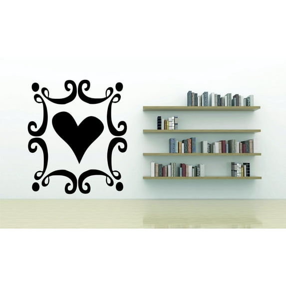 Custom Decals Hedesign Fancy Frame 16x24 Inches