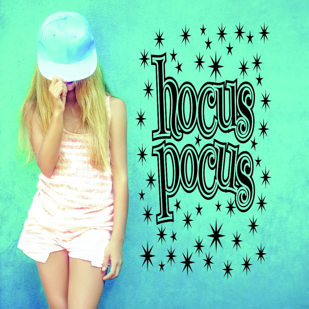 Dsign Pocus Custom Decals Hocus Pocus Star Sign Design 12x18