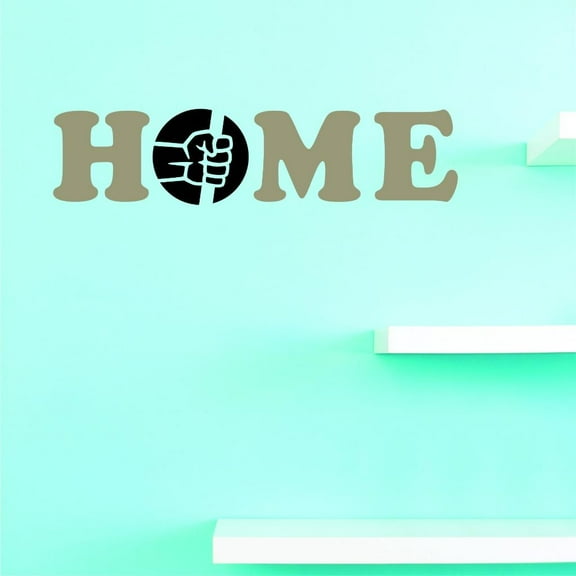Custom Decals Home Iron Rod Wall Art Size: 10 X 36 Inches Color: Multi