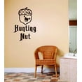 thumbnail image 1 of Custom Decals Hunting Nut Letters Buck Deer Image Animal Hunting Hunter Boys Men 6 X 12 Inches, 1 of 1