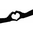 thumbnail image 1 of Custom Decals Laptop Skin (Heart) 5 X 15 Inches, 1 of 1