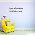 thumbnail image 1 of Custom Decals Laziness Fuels More Laziness Activity Fuels More Activity Wall Art Size: 16 X 40 Inches Color: Black, 1 of 1