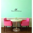 thumbnail image 1 of Custom Decals Life The Divine In Me Honors The Divine In You. 16x40 Inches, 1 of 1