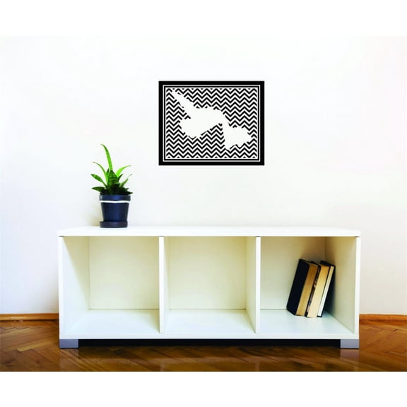 Custom Decals New Foundland & Labrador Canada Canadian Providence Map 30x50"