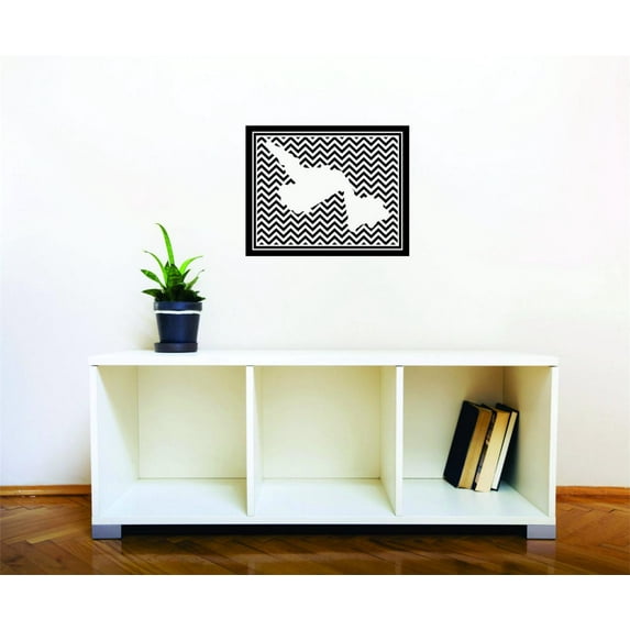 Custom Decals New Foundland & Labrador Canada Canadian Providence Map 30x50"