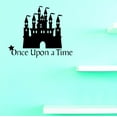 thumbnail image 1 of Custom Decals Once Upon A Time Wall Art Size: 16 X 16 Inches Color: Black, 1 of 1