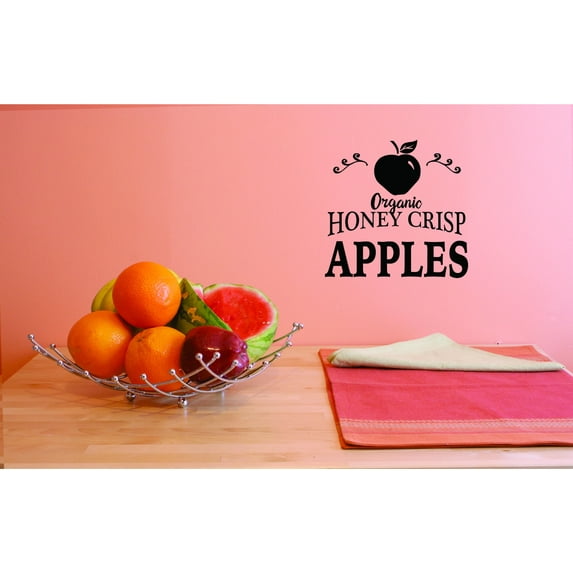 Custom Decals Organic Honey Crisp Wall Art Size: 12 Inches x 12 Inches