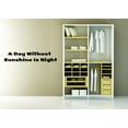 thumbnail image 1 of Custom Decals - Prices Reduced A Day Without Sunshine Is Night Living Room Sticker Vinyl Wall 4 X 12", 1 of 1