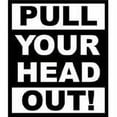 thumbnail image 1 of Custom Decals Pull Your Head Out Kids Boys, 1 of 1