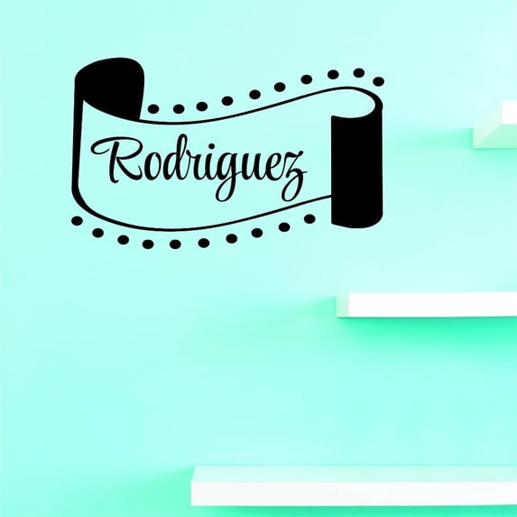 Custom Decals Rectangle Family Frames Wall Art Size: 10 X 20 Inches Color: Black