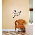 thumbnail image 1 of Custom Decals Running Deer Animal 8 X 8 Inches, 1 of 1