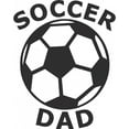 thumbnail image 1 of Custom Decals Soccer Dad 12 X 18 Inches, 1 of 1