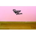 thumbnail image 1 of Custom Decals Soccer Mom Wall Art Size: 14 X 28 Inches Color: Multi, 1 of 1