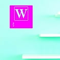 thumbnail image 1 of Custom Decals W Is For Alphabet Letter Wall Art Size: 12 X 12 Inches Color: Multi, 1 of 1