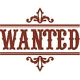 thumbnail image 1 of Custom Decals Wanted Sign 12 X 24", 1 of 1