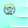 thumbnail image 1 of Custom Decals You & Me Everything Else Wall Art Size: 20 X 20 Inches Color: Multi, 1 of 1