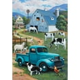 thumbnail image 1 of Custom Decor Farm Truck - Garden Size, 12 x 18 inches, Decorative Double Sided, Licensed and Copyrighted Flag - Printed in The USA Inc., 1 of 2