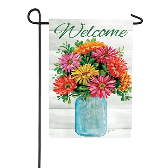 Gerbera Jar 5367 Decorative Flag
