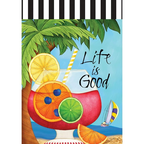 Life Is Good 4279 Decorative Flag