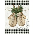 thumbnail image 1 of Custom Decor Garden Flag - Winter Mittens, 1 of 1