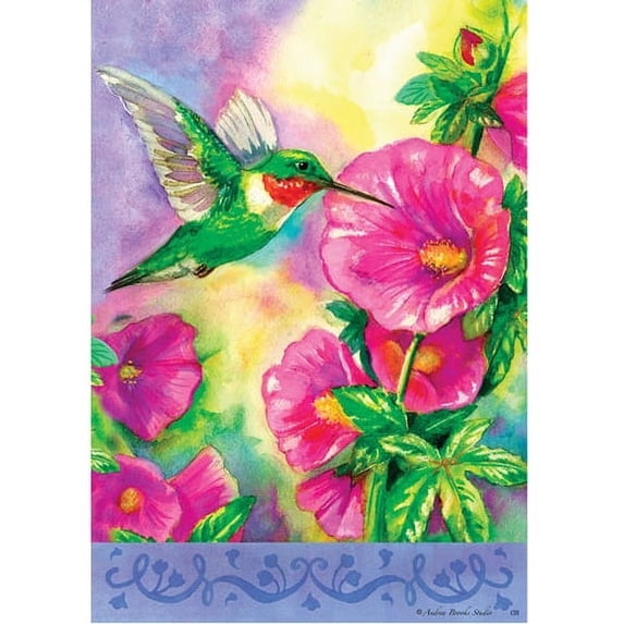 Custom Decor Hibiscus Hummer