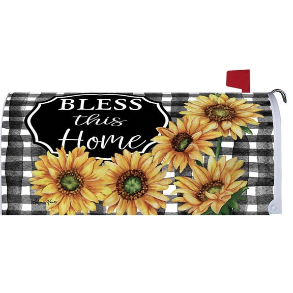 Custom Decor Mailbox Makeover - Home Sweet Sunflowers
