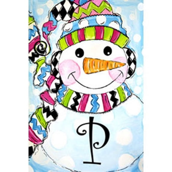 Custom Decor Whimsy Snow-Mon-P
