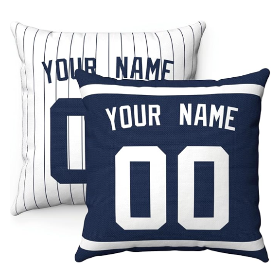 Custom Decorative Pillow Cover Personalized Photo Text