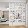 thumbnail image 1 of Custom Decorative Screen Divider system for walls, Dividing room, Office,Hanging room divider,Artist desingn,Room partition 11.4x11.4in(H-16) 12pc, 1 of 10