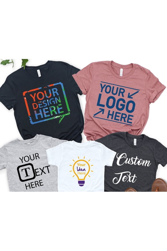 Custom Design Shirt Custom Text Shirt Personalized Shirt Custom Tshirt Custom Logo Shirts