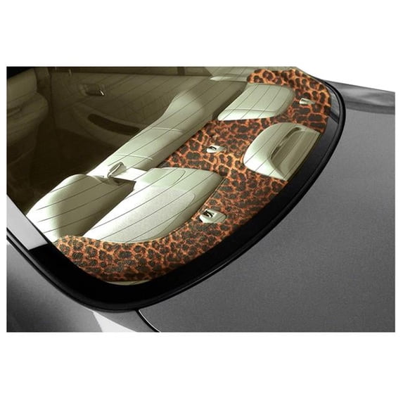 Custom Designer Velour Tailored Rear Deck Covers for 2000-2001 Acura Integra, Cheetah