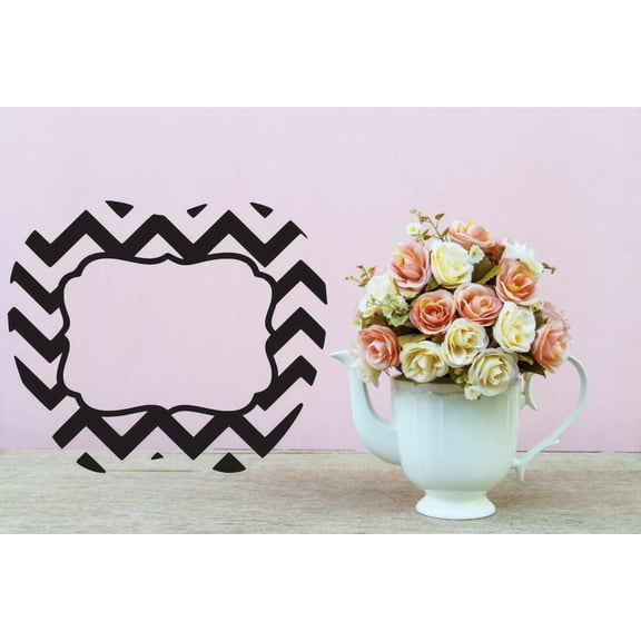 Custom Designs Apple Zigzag Print Pattern 12x18"