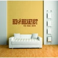 thumbnail image 1 of Custom Designs Bed & Breakfast You Make Both Kitchen Word 12 X 36 Inches, 1 of 1