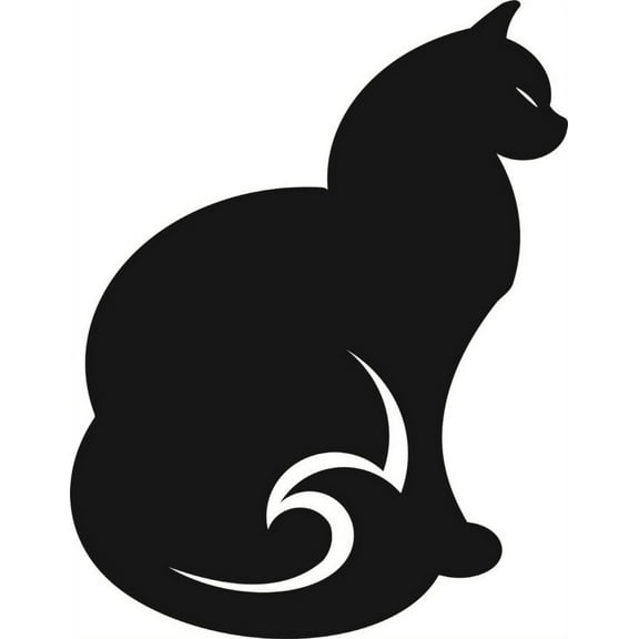 Custom Designs Cat Kitty Pet 6 Inches X 12 Inches