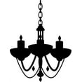 thumbnail image 1 of Custom Designs Chandelier Removable Home 14 X 28 Inches, 1 of 1