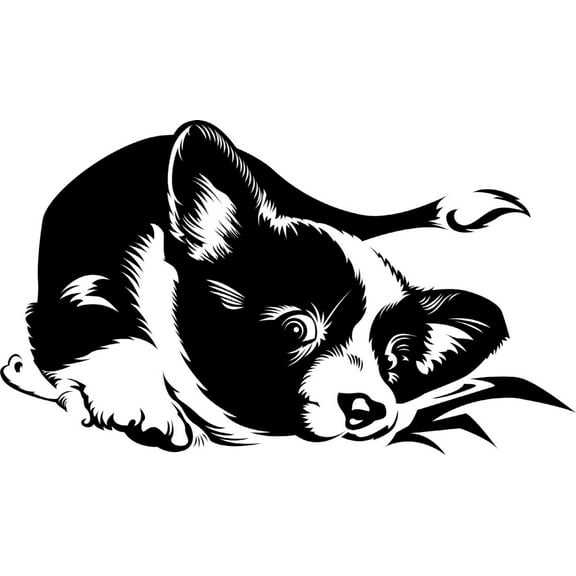 Custom Designs Dog Animal Boys Bed Room 14 X28"