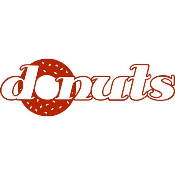 Custom Designs Donuts Kitchen Sign 8 X 28 Inches
