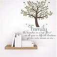 thumbnail image 1 of Custom Designs Family Like Branches On A Tree We All Grow In Different Directions Yet Our Roots Remain As One. Quote 15x15", 1 of 2