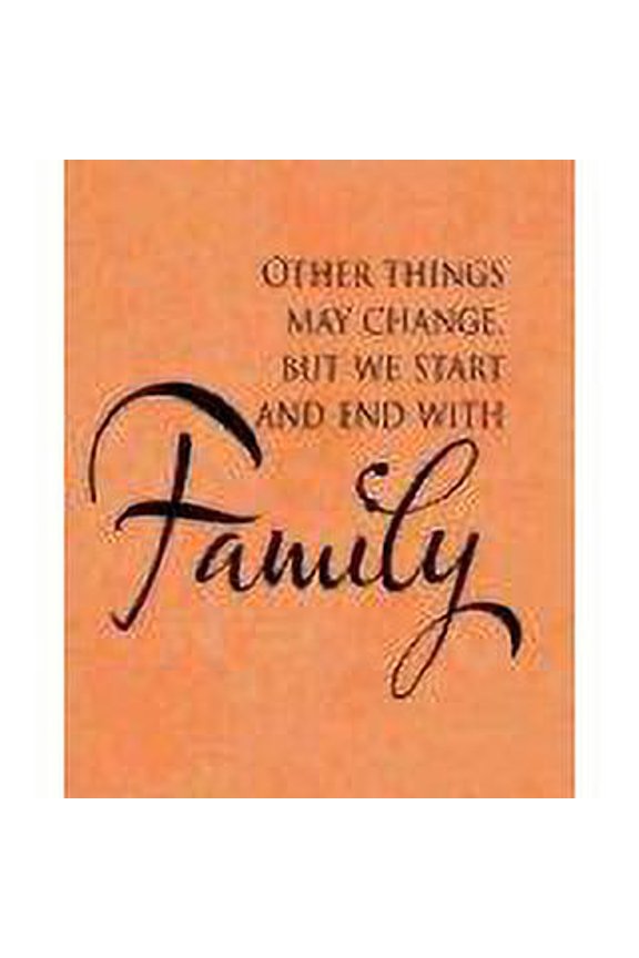 Custom Designs Family, Other Things May Change But...