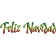 thumbnail image 1 of Custom Wall Decal Feliz Navidad - Sesonal Home Bedroom Decor Sticker Vinyl Wall Decal 8 X 32 Inches, 1 of 1
